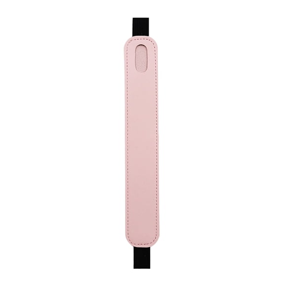 Naierhg Tablet Pen Holder Sure Here's A Product Title for Listing Tablet Stylus Pen Case Holder with Elastic Band Notebook Storage Smooth Faux Leather Pink