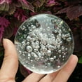 thumbnail image 1 of Naierhg Transparent Bubbles Sphere Faux Crystal Glass Ball Home Office Ornament Decor 30mm, 1 of 8