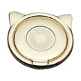 thumbnail image 1 of Naierhg Universal Rotated Cute Cat Ears Metal Mobile Phone Finger Ring Holder Grip Stand, 1 of 8