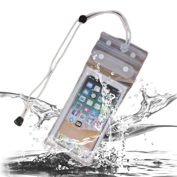 Naierhg Waterproof Phone Bag Transparent Waterproof Good Sealing Airbags Swimming Rafting Mobile Phone Bag Dark Blue