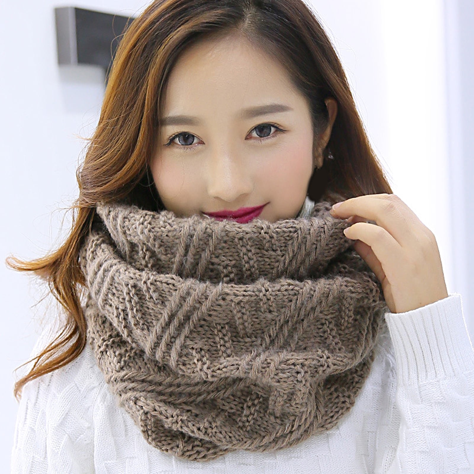 ZGXJJPP American Flag Poncho Winter Large Scarf Shawl