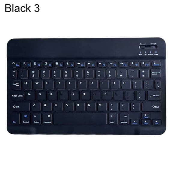 Naierhg Wireless Keyboard Quick Response Mute Ultra-thin Laptop Sensitive Mouse for Notebook
