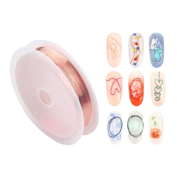 Jewelry Making Copper Wire Craft Supplies for Decoration Bracelet Necklace DIY Beading Projects Flexible Metal String