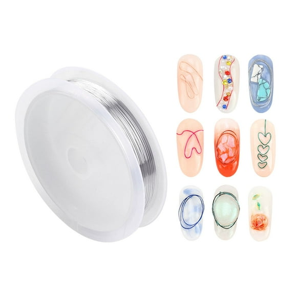 Nail Accessories Copper Wire for Jewelry Making and Crafting 3 Color Options for Beads Bracelets Necklaces and Design