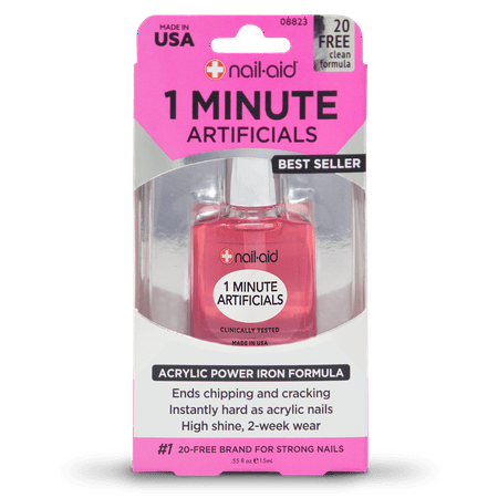 Nail-Aid - 1 Minute Artificials - Acrylic Power Iron Formula