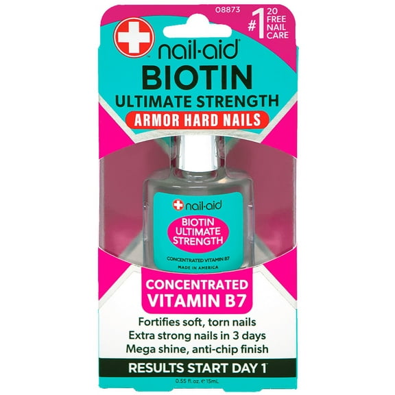 Nail-Aid - Biotin Ultimate Strength - Concentrated Viamin B7