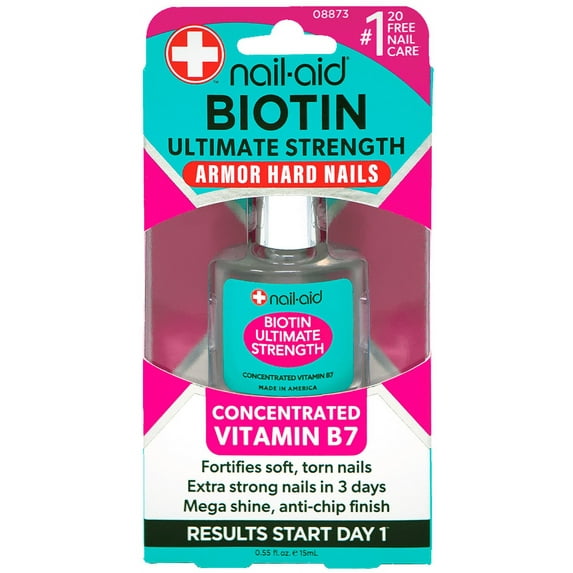 Nail-Aid - Biotin Ultimate Strength - Concentrated Viamin B7