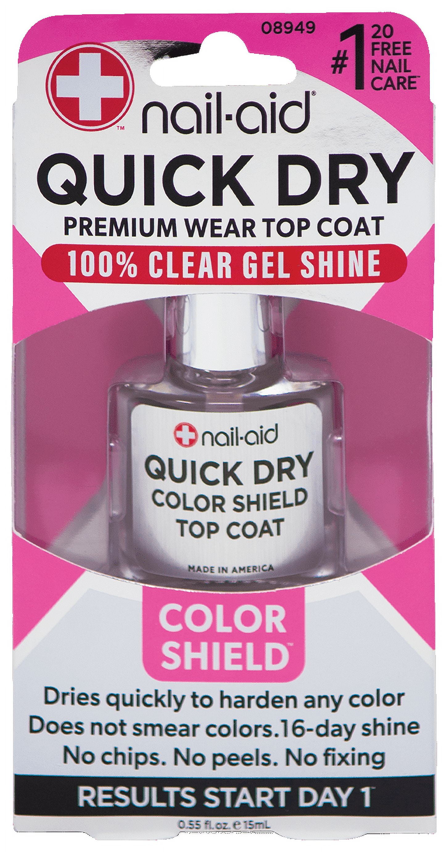NailAid Quick Dry Glass Shine Top Coat