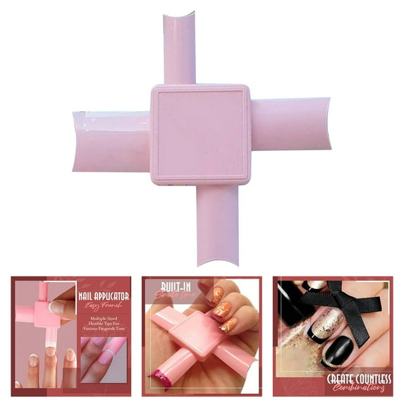 Nail Applicator Line Edge Printing Multiple Sized French Tip Fingers Manicure Nail Art for Woman Girls