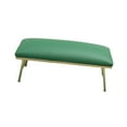 thumbnail image 1 of Nail Arm Rest Manicure Tool, Pad Table ,Non Slip Metal Premium Arm Rest for Nails Accessory for Manicurist Nail Techs Use Nail Art Hand Arm Green, 1 of 8
