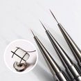 thumbnail image 1 of Nail Art Brushes For Gel Polish, 3Pcs Painting Art Design Pen Nail Brushes For Nail Art Liner Brush For Nails Gel Detail Brush, 1 of 5