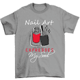 thumbnail image 1 of Nail Art Expresses My Soul T-Shirt Women Unisex, 1 of 2
