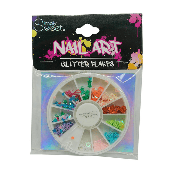 Nail Art Glitter Flakes Set, Vibrant Colors, Shapes for Stunning, Creative Nail Designs, Easy to Apply, Long Lasting, Perfect for DIY Manicures, Nail Salons, Art Enthusiasts, Multi