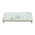 thumbnail image 1 of Nail Art Hand Pillow PU Leather Nail Art Cushion Mat Set for Salon Home Nail porcelain color, 1 of 8