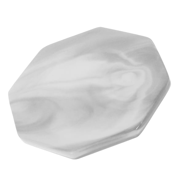 Toyvian Nail Photo Prop Display Plate Nail Art Display Board Ceramic 1Set