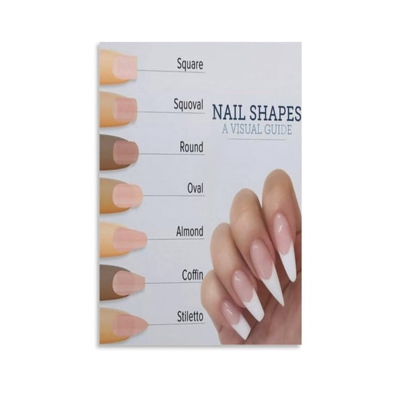 Nail Art Poster Beauty Salon Canvas Wall Art For Room Aesthetic And Decor Poster For Bedroom Living Room Bathroom Kitchen Office Decor poster