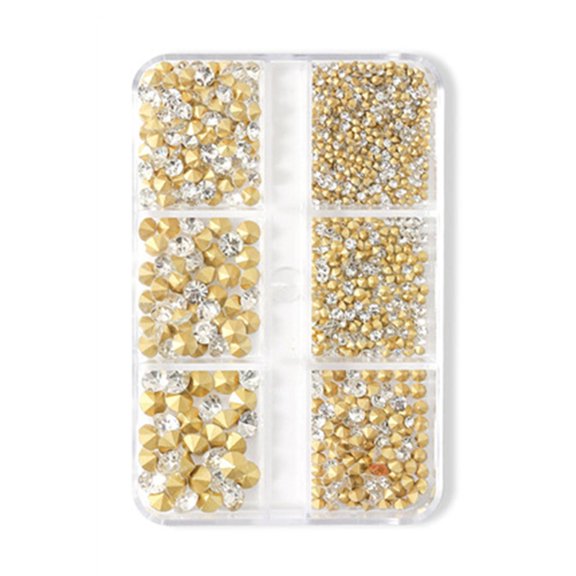 Nail Art Rhinestones Ab Crystals Nail Charms For Home Salon Diy Nail Art Decor