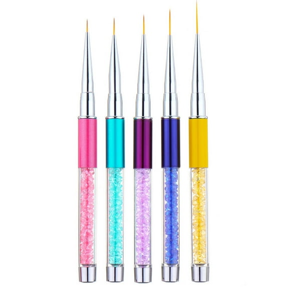 Nail Art Strass Acrilico Liner Brush Linee Francesi Strisce