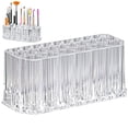 thumbnail image 1 of Nail Art Tool Organizer 26 Space Deep Slot Wall Storage Vanity Cosmetic Container For All Salon Pro Nailcare Tool Kit Set, 1 of 8