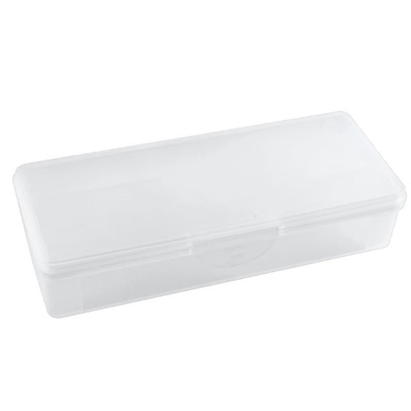 Nail Art Tool, Plastic Clean Sterilizer Box Storage Organizer for Nail, Tweezers, Hair Salon, Spa & Cutter Manicure Equipment