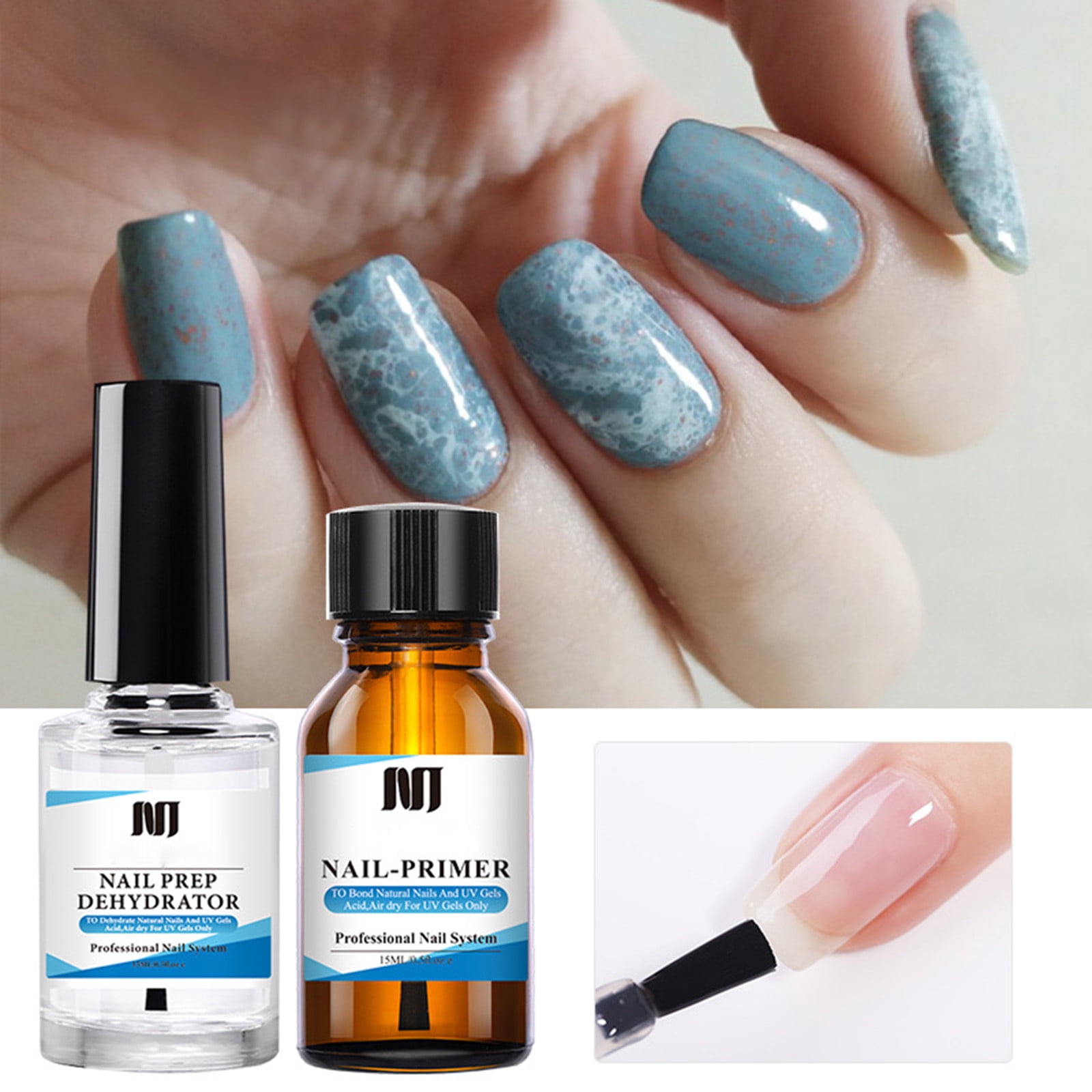 Lijun Nagel-Dehydrator & Primer – 15 Ml, Für UV-Gel & Acryl, Stark Haftend