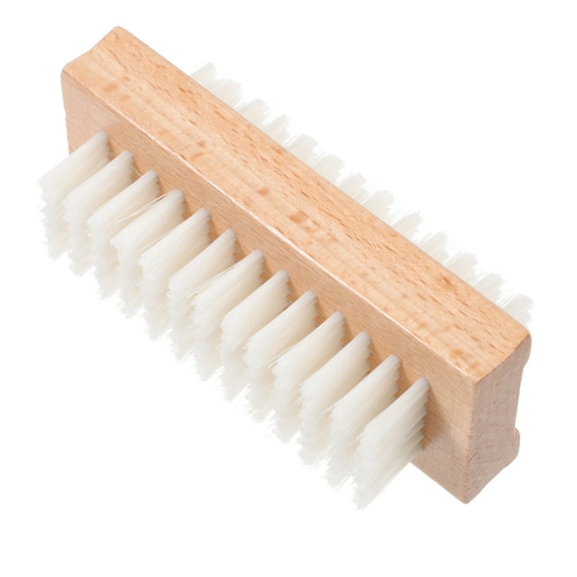 Nail Brush 1Pc Wooden Nail Brush Manicure Brush Fingernail Cleaning