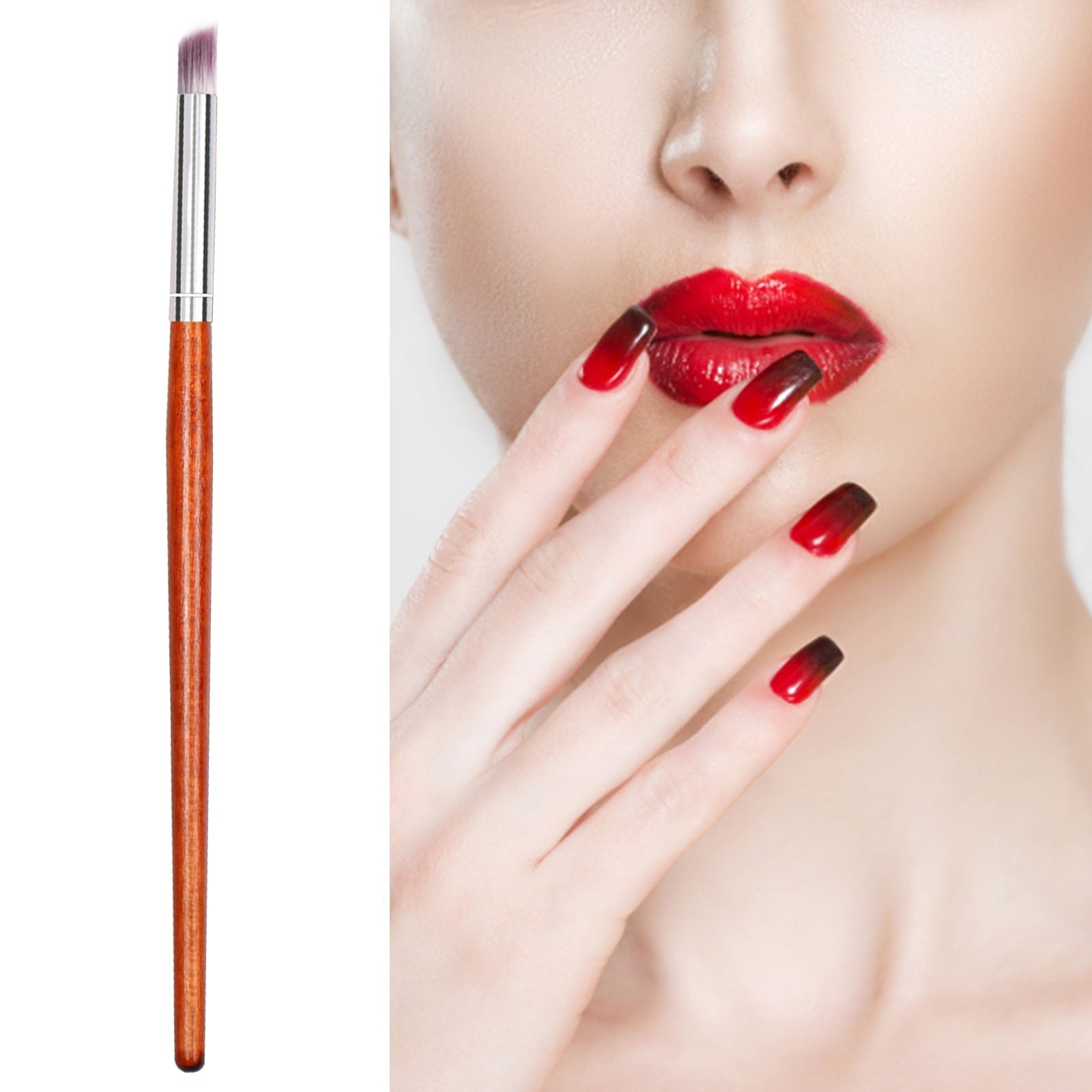Nail Brushes Nail Gel Pens for Kids Nail Stencil Acrylic Nail Design Stencils Finger Nail Stencil Manicure Brush with Handle Pedicure Liners Nail Dashes Gel Brush Nail Pen for Nails Nail Sizing Chart