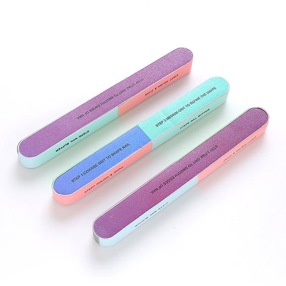 Nail Buffer Block File For Natural Nails Manicure Sanding Polisher Tool Smooths Buffs Shines Nail Art Care Kit 1 Piece
