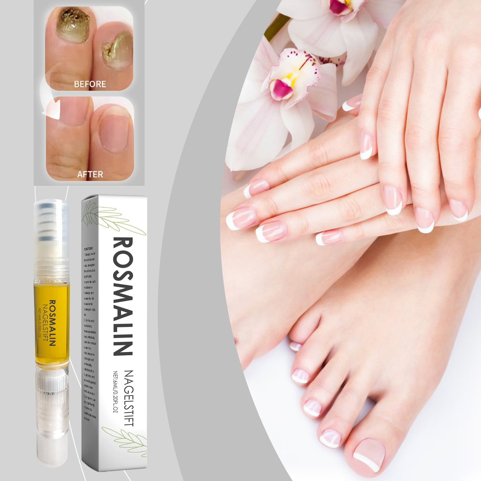 Nail Care Oil 6ML Bright Nail Care Liquid Soft Nail Paste Bright Nail