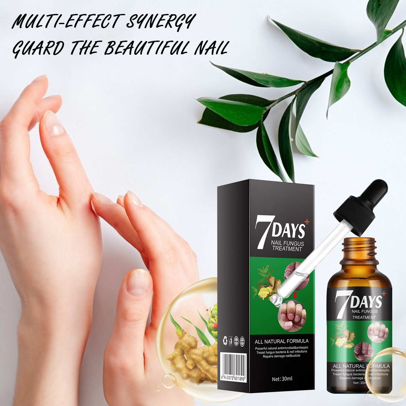 Nail Care Serum Nail Serum , Reduces Nail Discoloration, Nail Moss