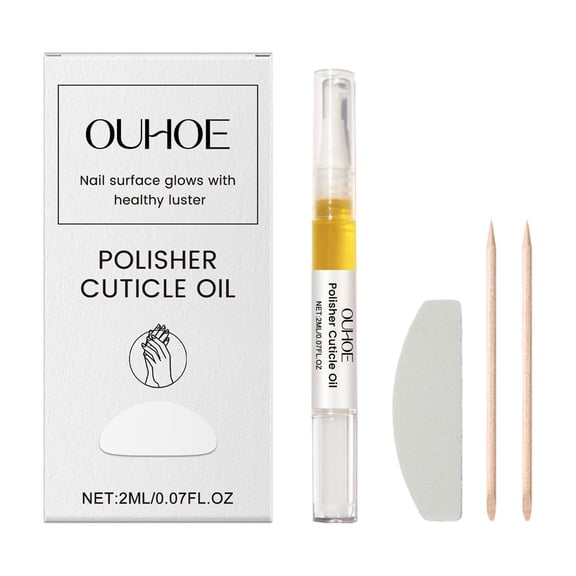 Nail Care Set: Moisturizing Cuticle & Strengthening Soft Nails with Glycerin & Matrine Extract