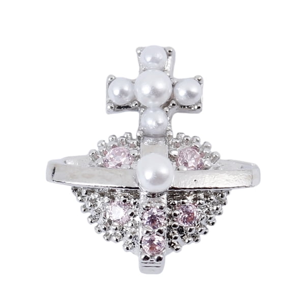 Nail Charms Exquisite 3D Accessories with Zircon DIY Nails Art Manicures for Salon or Home Use