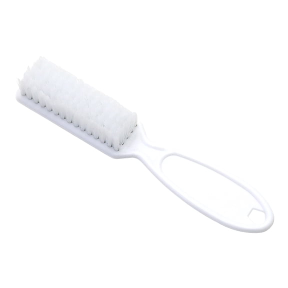 Nail Cleaning Brush for Fingernails and Cuticles, Portable Manicure Nail Scrubber, Soft Hand and Foot Nail Cleaner, Durable Nail Dust Removal Tool for Home and Salon Use As shown
