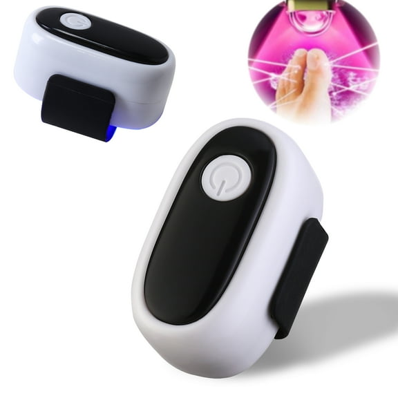 Nail Cleaning Device 3*470nm Blue Light+905nm invisible Portable Single Finger Nail LED Light