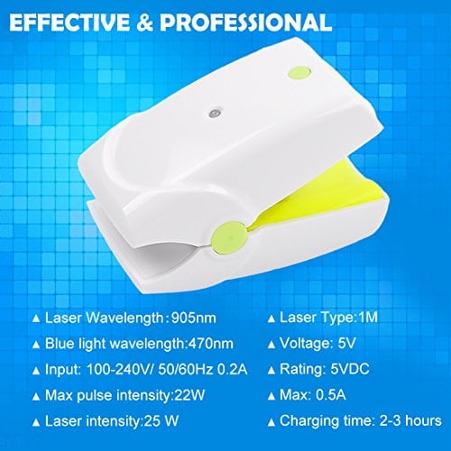 Nail Cleaning Laser Device Professional Safe, Quick and Painless Nail Fungus Treatment For Toe