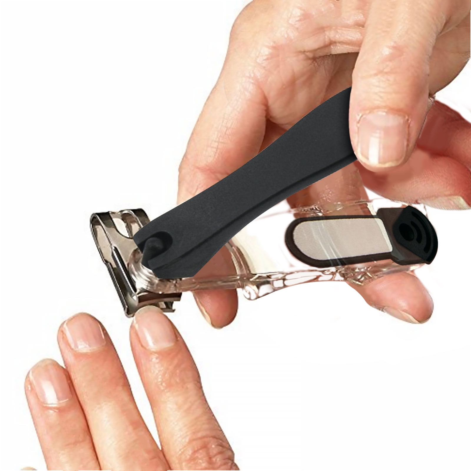 Nail Clippers For Seniors, 360 Degree Rotary Fingernail And