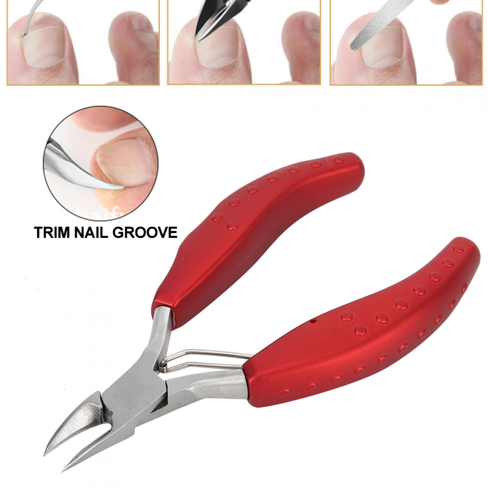 Nail Clipper, Professional Cuticle Nipper Ingrown Toenail Clipper