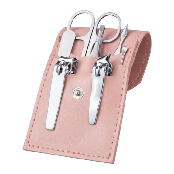 Nail Clipper Set Under $5! Yrmaups 7 Piece Nail Clipper Set, Complete Manicure Tools Kit with Stainless Steel Nail Trimmers, Ear Spoon and Cuticle Care, Portable Nail Care Kit for Home and Travel