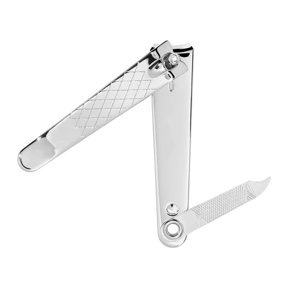 Nail Clipper With File, Manicure Care Tool With a Curved Blade, Easy to Use (Pack of 1)
