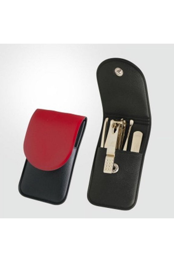 Nail Clipper! World No. 1 Travel Manicure Pedicure Grooming Kit Set, (Total 4 PC, Model: TS-32XG,Gold),Personal Nail Care- MADE IN KOREA SINCE 1975