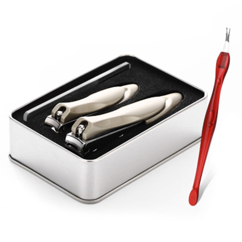 Nail Clipper for Thick Nails, Straight Edge Toenail Clippers, Stainless