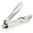 Nail Clipper with Catcher, Slanted Edge Nail Cutting Clippers Stainless