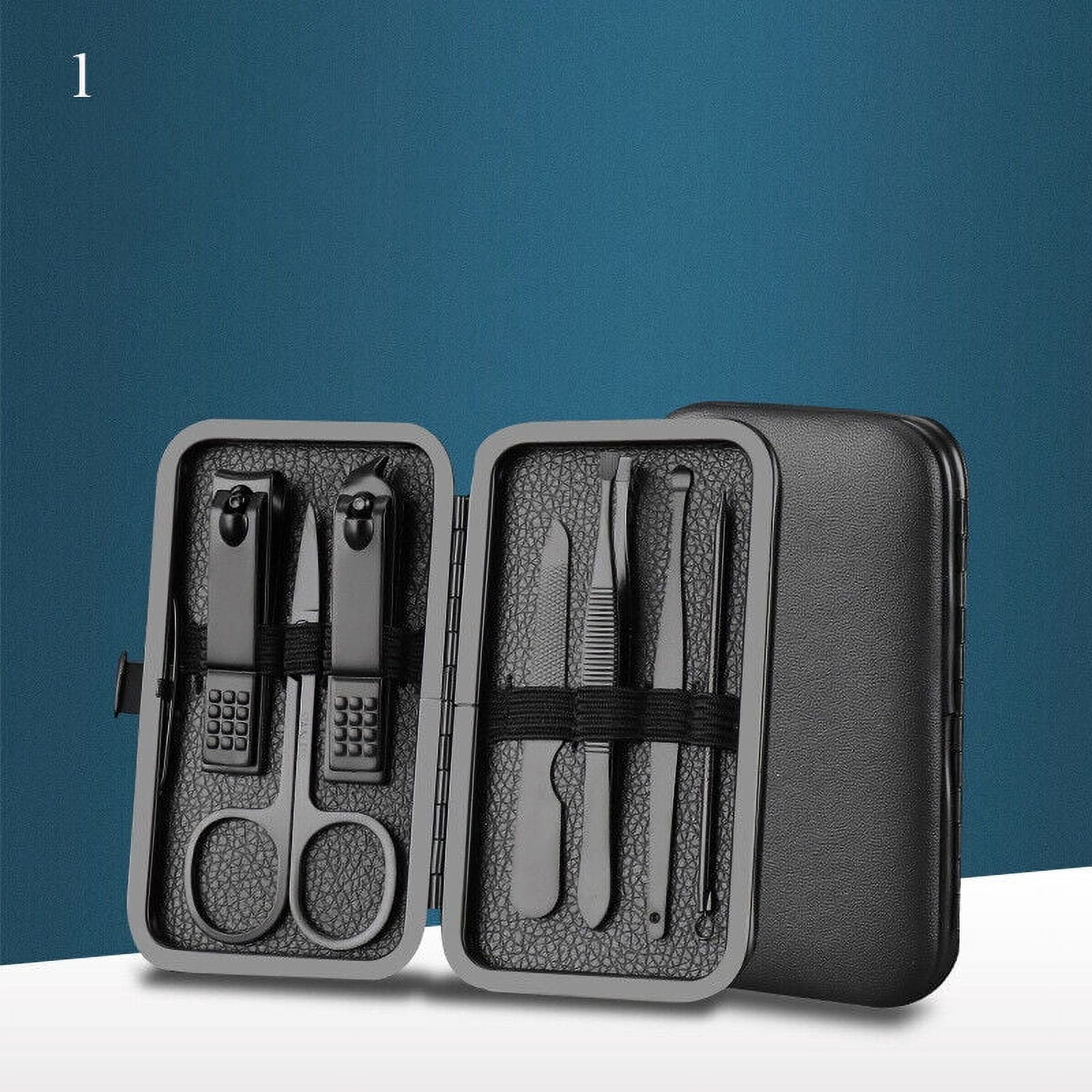 Nail Clippers Scissors Grooming Kit Women Men Manicure Pedicure Set