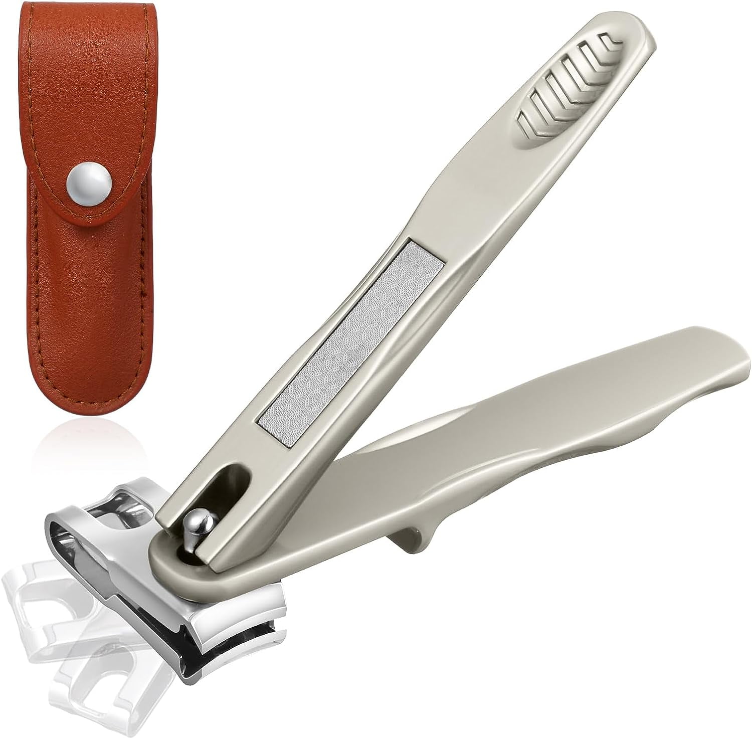 Nail Clippers for Seniors, 360 Degree Rotary Fingernail and Toenail