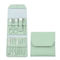 thumbnail image 1 of Odies Manicure Set Professional Nail Clipper Kit-12 Pieces Stainless Steel Manicure Kit,Nail Care Tools with Luxurious Travel Case,Green, 1 of 7