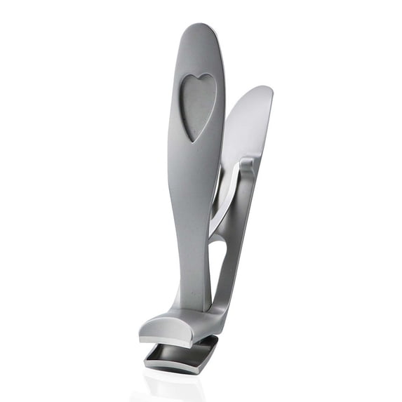 Nail Clippers for Thick Nails, 15mm Wide Jaw Opening Oversized Toenail Clippers Cutter with Sharp Curved Blade and Nail File, Heavy Duty Stainless Steel Fingernail Clippers for Seniors Elderly