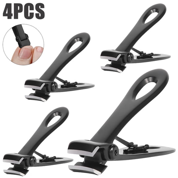Nail Clippers For Thick Nails - Wide Jaw Opening Oversized Nail Clippers, Stainless Steel Heavy Duty Toenail Clippers For Thick Nails, Extra Large Toenail Clippers for Men Seniors Elderly