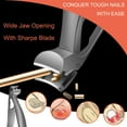 thumbnail image 1 of Nail Clippers, Toe Nail Clippers, Nail Clippers for Thick Nails with Built-In Nail Catcher, Stainless Steel Durable Material, Safety Lock, Wide Jaw Opening, Effort-Saving Design for Men Women Seniors, 1 of 6