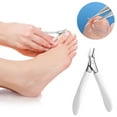 thumbnail image 1 of Nail Clippers, Toenail Clippers, Precision Stainless Steel Deadskin Trimming Tool for Ingrown Nails and Cuticles, Ergonomic Comfortable Grip, Rust-Resistant Durable Household Foot Care Instrument, 1 of 9
