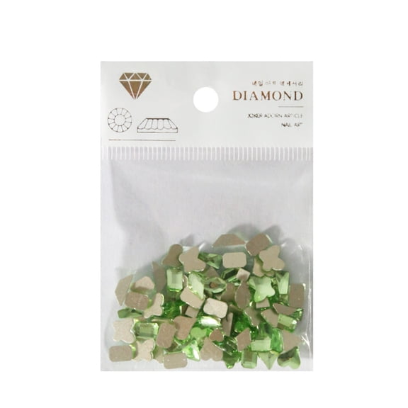 Nail Crystals Rhinestones,Flat Back Nail Diamonds Clear Nail Gems Jewels Stones